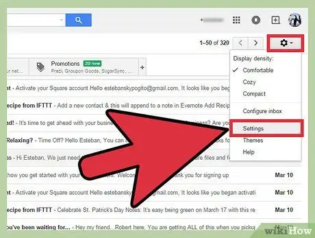 إضافة حساب إلى Gmail الخاص بك الخطوة 2