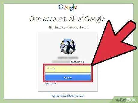 إضافة حساب إلى Gmail الخاص بك الخطوة 3