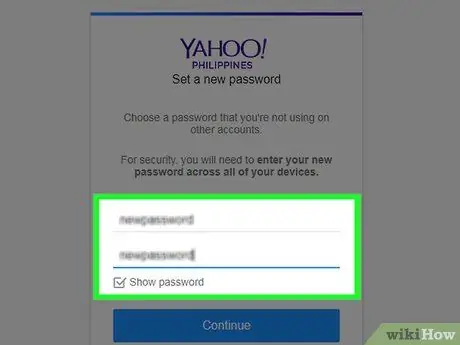 Cambie su contraseña en Yahoo Paso 17