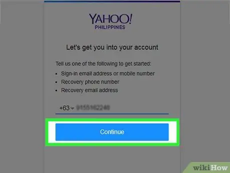 Promijenite lozinku u Yahoo koraku 21