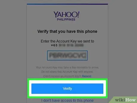 Promijenite lozinku u Yahoo koraku 25