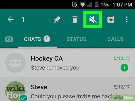 Ignorați mesajele pe WhatsApp pe Android Pasul 4