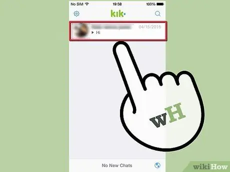 Naudokite „Kik“14 veiksmą