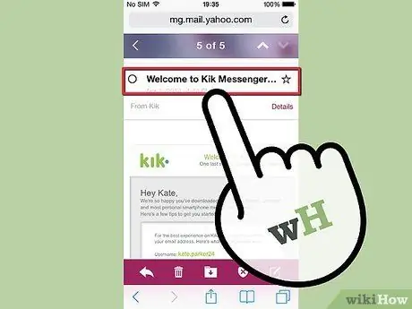 Kik Adım 4'ü kullanın