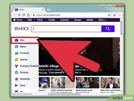 Ühendage Yahoo Mail Facebookiga 2. samm