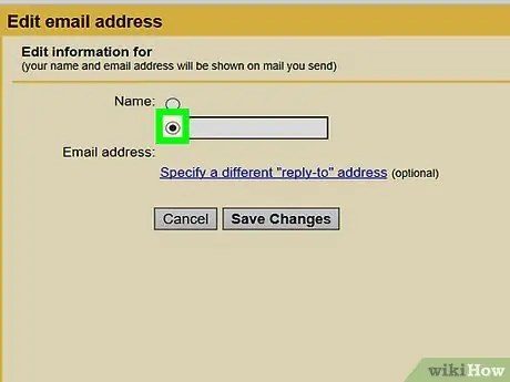 قم بتغيير اسمك على Gmail الخطوة 6