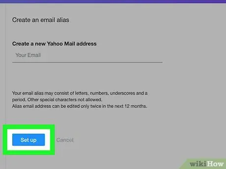 Set Up a Second Yahoo Email Account Step 9