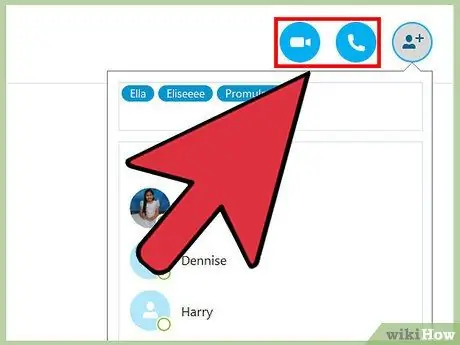 Appel à 3 sur Skype Étape 8