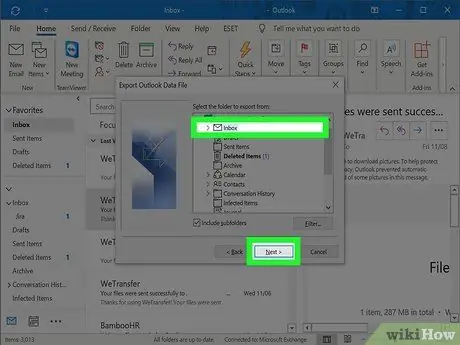 E-postaları Microsoft Outlook Adım 15'ten İndirin