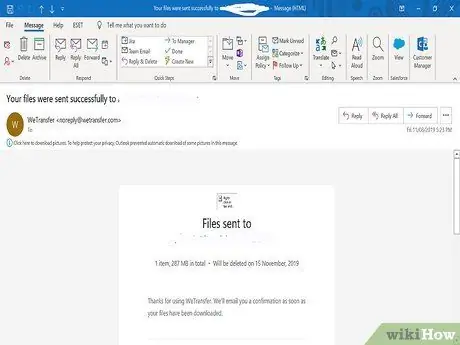 Pobieranie wiadomości e-mail z programu Microsoft Outlook Krok 2