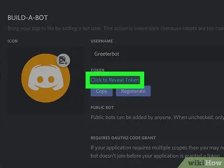 Sukurkite robotą „Discord“9 veiksme