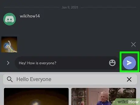 انشر صور في دردشة على Discord على نظام Android ، الخطوة 10