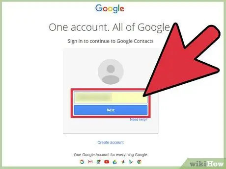 Agregar contactos a Gmail mediante un archivo CSV Paso 6