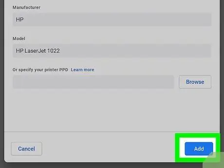 เพิ่มเครื่องพิมพ์ไปยัง Google Chromebook ขั้นตอนที่ 23