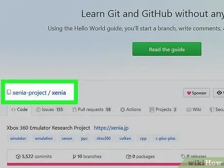 Cloneu un dipòsit al pas 11 de Github