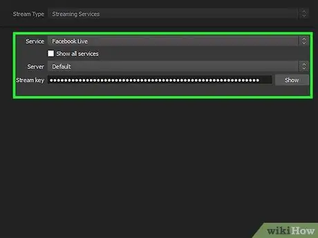 Kasutage OBS -i voogesitamiseks Facebook Live'is, 29. samm