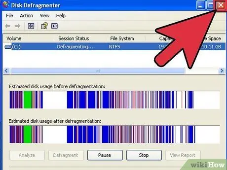 Defragmentuj komputer Krok 17