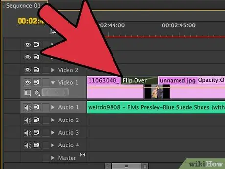 Přidejte přechody v Adobe Premiere Pro, krok 6