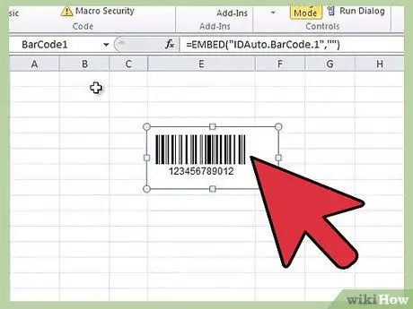 Crear un código de barras Paso 8