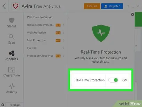 ลบโฆษณาป๊อปอัปใน Avira Antivirus ขั้นตอนที่ 10