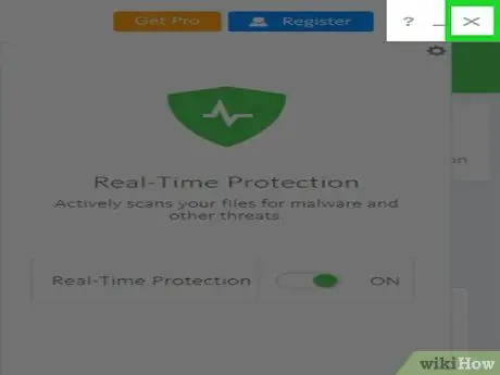 Buang Iklan Pop timbul di Avira Antivirus Langkah 11