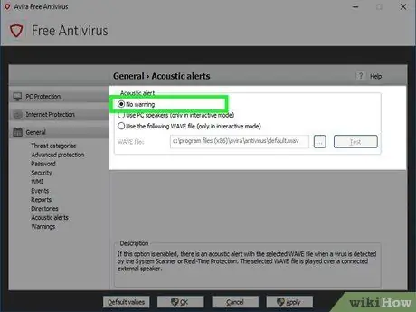 Fjern popup -annoncer i Avira Antivirus Trin 6