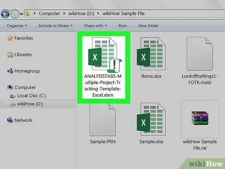 Feu un seguiment de diversos projectes a Excel a PC o Mac Pas 3