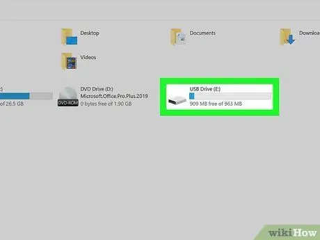 შეამოწმეთ დარჩენილი მეხსიერება USB ფლეშ დრაივზე ნაბიჯი 3