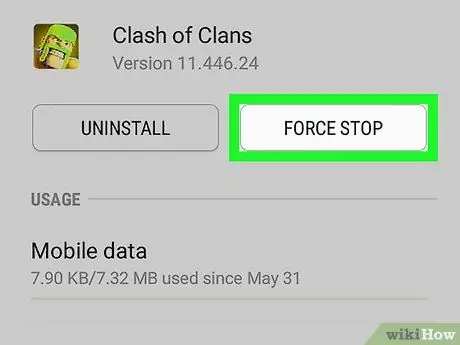 Ustvarite dva računa v igri Clash of Clans na eni napravi Android 7. korak