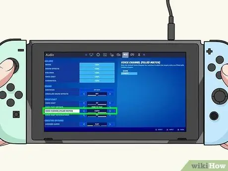 Použijte hlasový chat ve Fortnite, krok 23