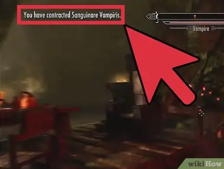 Devenez un vampire dans Skyrim Étape 1