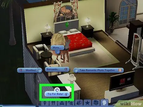 Få en baby i Sims 3 Trin 4