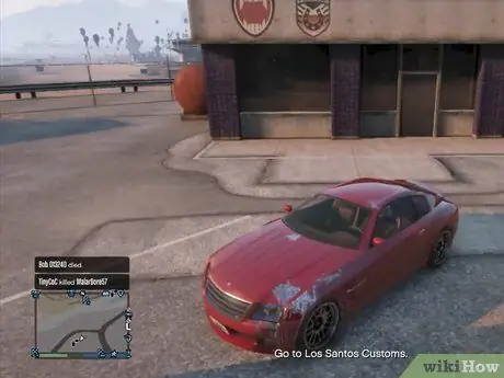 Pārdodiet automašīnas Grand Theft Auto 5 tiešsaistē, 3. darbība