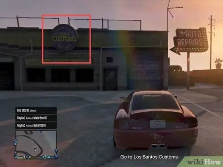 Auto's verkopen in Grand Theft Auto 5 Online Stap 4