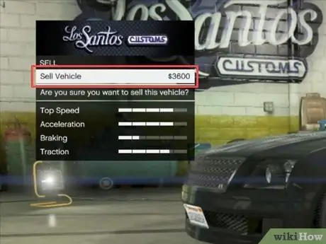 Auto's verkopen in Grand Theft Auto 5 Online Stap 7