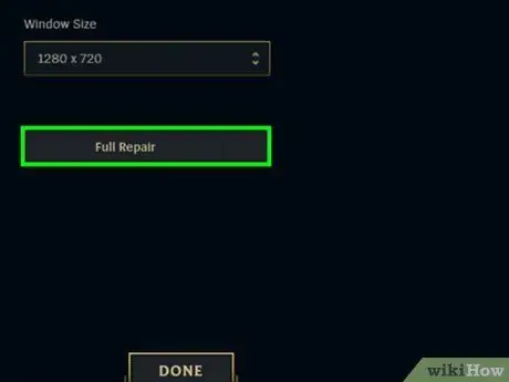 Repair League of Legends Trinn 4