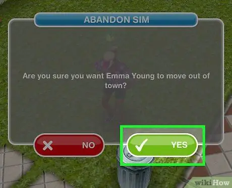 Sims Addım 14 silin