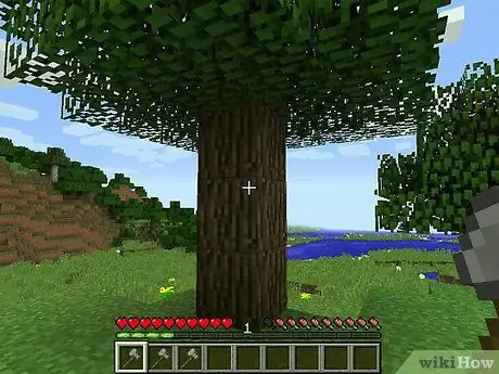 Izveidojiet zīmi Minecraft 1. solī