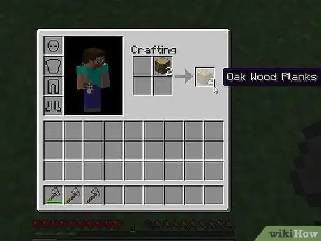 Make a Sign on Minecraft Step 2