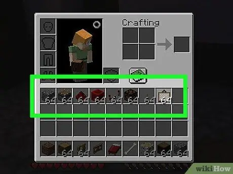 Hacer un televisor en Minecraft paso 2