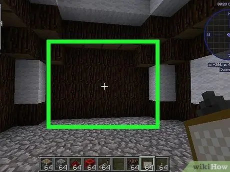 สร้างทีวีใน Minecraft ขั้นตอนที่ 4