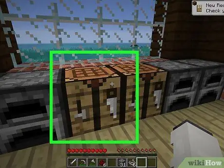 Machen Sie einen Spender in Minecraft Schritt 3