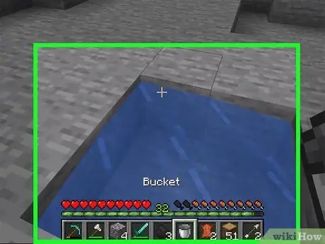 Buat Bekalan Air Tanpa Batas di Minecraft Langkah 7