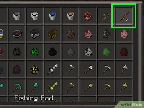 Fish in Minecraft Step 1