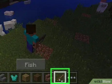 Fish in Minecraft Step 2