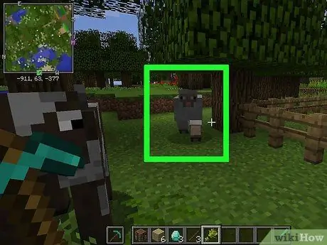 Maak een regenboogschaap in Minecraft Stap 2