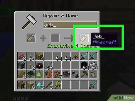 Maak een regenboogschaap in Minecraft Stap 7