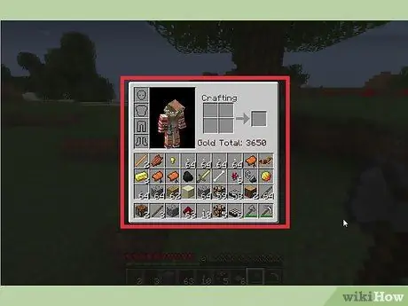 Make a Sword in Minecraft Step 2