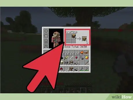 Maak een zwaard in Minecraft Stap 3