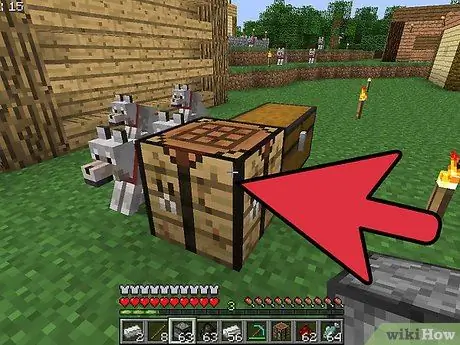 Machen Sie einen Eimer in Minecraft Schritt 3